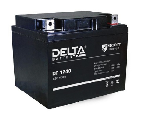 DT 1240 аккумулятор 12В/40Ач Delta