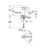 GROHE BauClassic 23162000 Смеситель для раковины