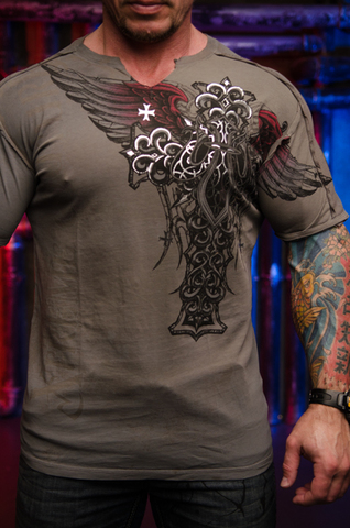 Xtreme Couture | Футболка мужская Nexus X1832I от Affliction перед