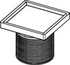 TECE TECEdrainpointS 3660011 Накладная панель для трапа 15
