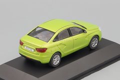 Lada Vesta 2015 green 1:43 DeAgostini Auto Legends New Era #1
