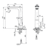 Ideal Standard Connect Air A7023AA Смеситель для раковины с высоким изливом