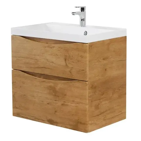 BelBagno Marino MARINO-H60-800-2C-SO-RN-P Тумба под раковину подвесная, 80x45, цвет: Rovere Nature