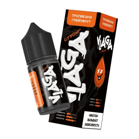 Жидкость VLAGA STRONG 2% 30 ml - Тропикана Грейпфрут
