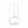 WasserKRAFT Paar 88H07 Душевой уголок