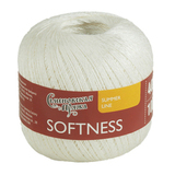 Пряжа Семеновская Softness (Нежность) 110700 белый супер