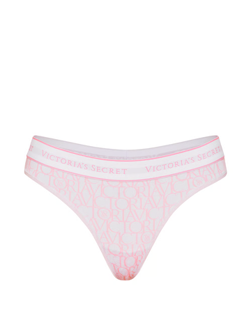STRETCH COTTON ЛОГО ТРУСИКИ ТАНГА