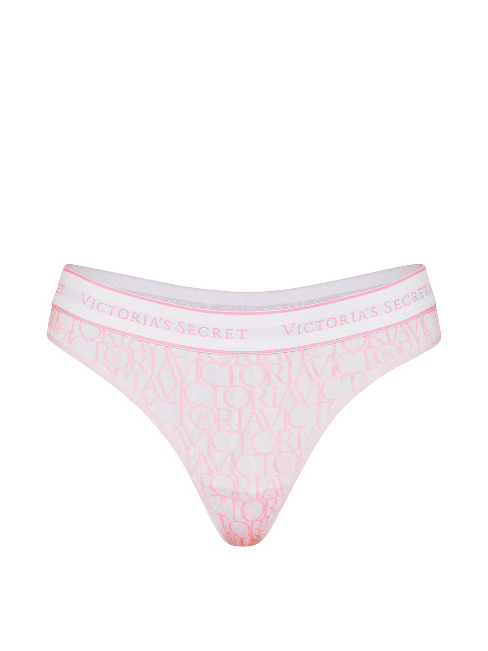 STRETCH COTTON ЛОГО ТРУСИКИ ТАНГА