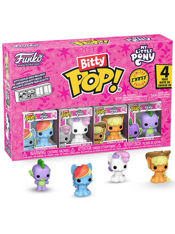 Funko Bitty POP! My Little Pony (Rainbow Dash + Sweetie Belle + Applejack + Spike) 4PK
