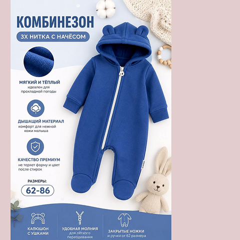 Комбинезон хл/начес (62-86) 260815-R1484
