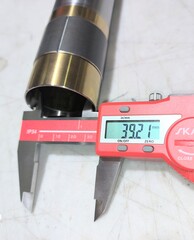 Перо вилки для Yamaha YZF-R6/MT10/YZF-R1/FZ10 15-21 г.в. Жёлтое 43*531 мм