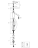 GROHE Euroeco Special 30208000 Смеситель локтевой для раковины