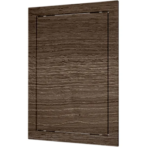 Л1520 oak, Люк-дверца ревизионная 168х218 с фланцем 146х196 ABS, декоративный