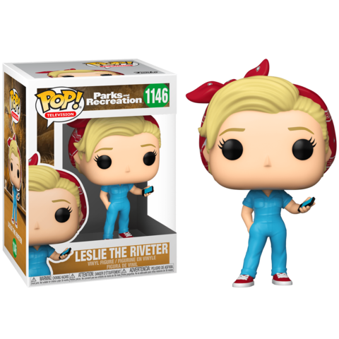 Funko POP! Parks and Recreation: Leslie the Riveter (1146)