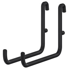 Набор крючков IKEA SKADIS (СКОДИС), Черный, 2 шт