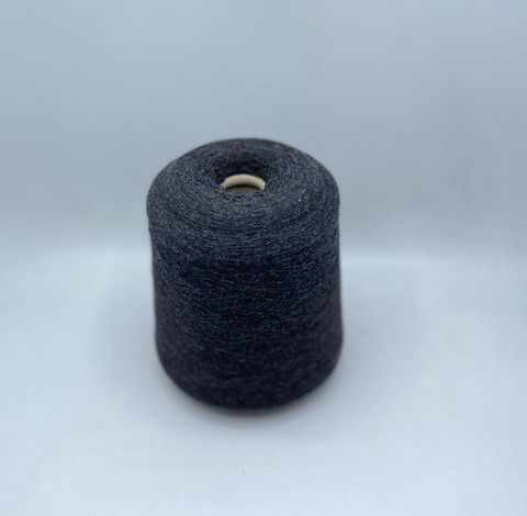 Бобинная пряжа (пр.Италия), art-Cashmere 2/28 1400м/100гр. 100% Кашемир, цвет-Антрацит арт.30226