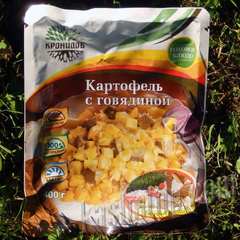 Картофель с говядиной 'Кронидов', 400г готовое блюдо в фольге купить в магазине Каша из топора. Заказ он-лайн, доставка