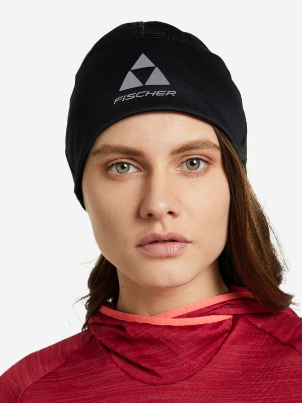 Лыжная шапка Fischer Softshell черная - 4