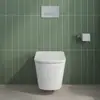 BelBagno Due BB7107CHR/SC Унитаз подвесной безободковый, с сиденьем дюропласт soft close, цвет: белый