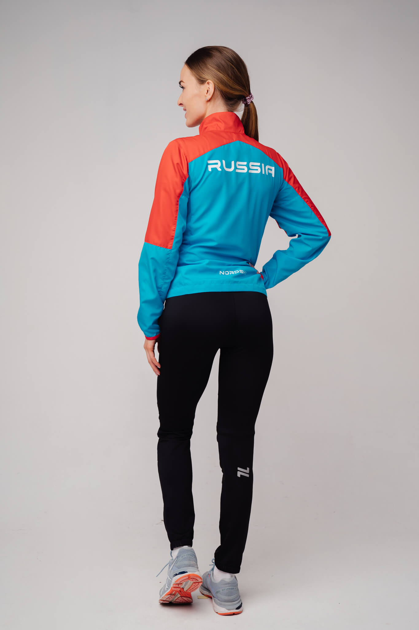 Nordski Jr Sport костюм для бега детский red-blue - 19