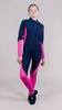 Детский гоночный комбинезон Nordski Jr Base dark blue-pink - 2