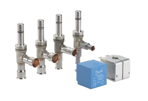 Клапан соленоидный Danfoss 032F8201 EVUL 2 под пайку