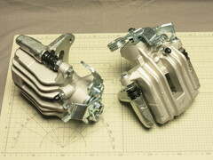 Суппорт 1шт. Audi A6C5 99-05 + скоба в сборе