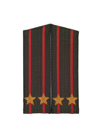 Погоны МО вышитые подполковник скос