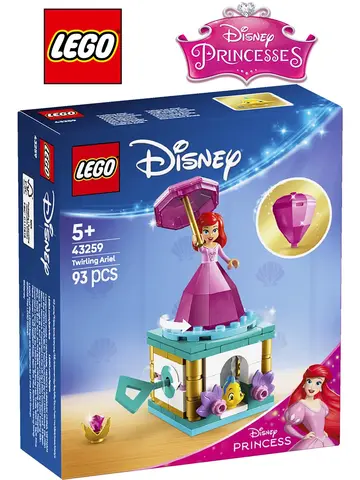 Конструктор Disney 43259 Вращающаяся Ариэль