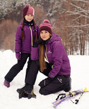 Утеплённая прогулочная лыжная куртка Nordski Motion Purple женская