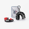 Детская капа Opro UFC Silver Level bk/red