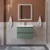 BelBagno KRAFT 39-700/390-2C-SO-VO База под раковину подвесная с фрезерованными ручками по всей длине фасада с 2 выкатн. ящ., Еловый Мат.,700x395x500