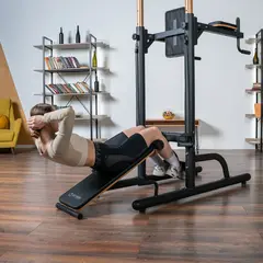 Турник 3 в 1 OXYGEN FITNESS LOGAN со скамьей