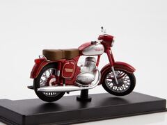 Motorcycle Jawa-250 typ 353 red 1:24 Our Motorcycles Modimio Collections #13