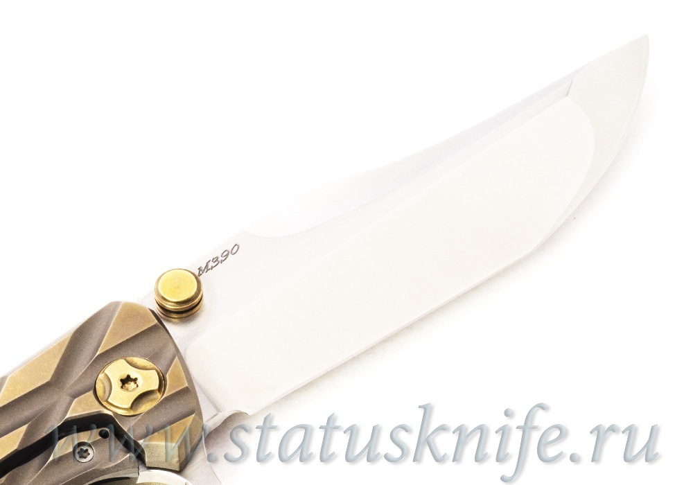 Нож TFK Stone F1 M390 Titanium Bronze