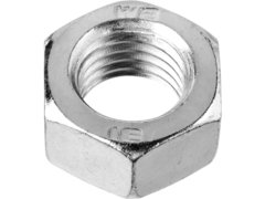 ЗУБР ГОСТ ISO 4032-2014, кл. пр. 6, M16, цинк, 2 шт, шестигранная гайка (303556-16)