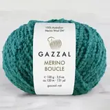 Пряжа Gazzal Merino Boucle 3770 изумруд