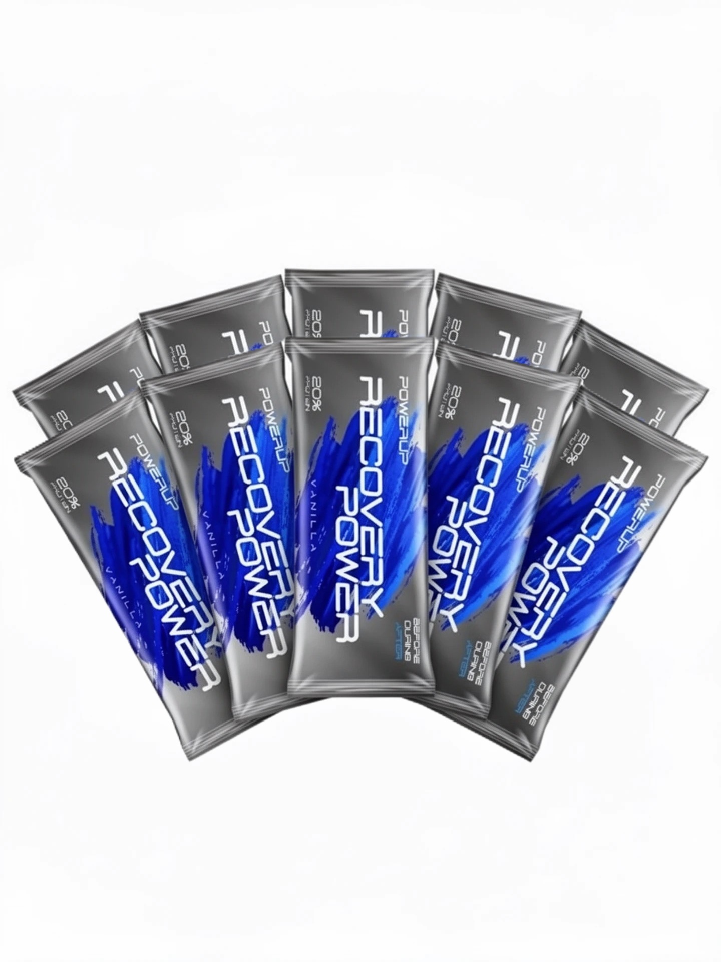 Набор протеиновых батончиков PowerUp Recovery Power 40 г ваниль - 3