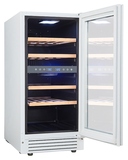 Винный шкаф Cellar Private CP027-2TWH белая дверь со скрытой рукояткой