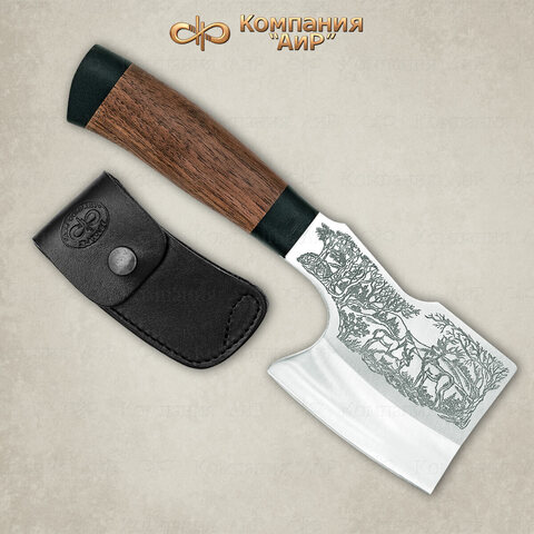 Кухонный топорик, 50х14МФ, орех