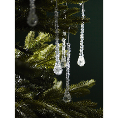 Набор ёлочных украшений icy sparkles из коллекции new year essential, 6 шт.
