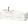 Duravit Happy D.2 Plus HP4973L2222 Тумба подвесная 408x1600x550мм 4 ящика, цвет: белый глянцевый
