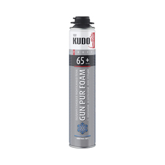 Пена монтажная Absolut Proff 65+ Arktica (-18°С) зимняя // 1000 мл // KUDO