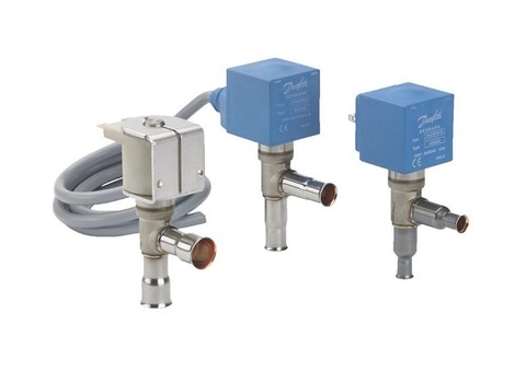 Клапан соленоидный Danfoss 032F8201 EVUL 2 под пайку