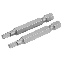 TOLSEN (TT20340) Набор вставок (бит) торцевых 1/4", Square, S3, 50 мм, 2 предмета