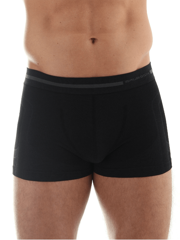 Термобелье мужское Brubeck Comfort Wool трусы черный - 7