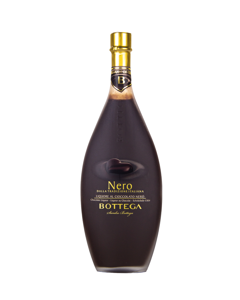 Крем Ликер Bottega Неро 15%, 0,5 л, Италия