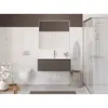 BelBagno UNO-1000-1C-SO-СO База под раковину подвесная с фрезерованными ручками по всей длине фасада с одним выкатн. ящ., Бежевый матовый, 1000x455x350