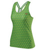 Майка для бега женская Mizuno Drylite Heritage Tank зеленая - 1