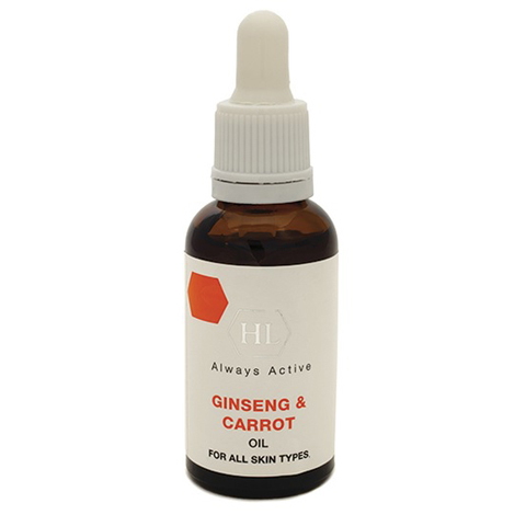 Holy Land Ginseng & Carrot: Масло для лица с женьшенем и морковным маслом (Оil Ginseng & Carrot)